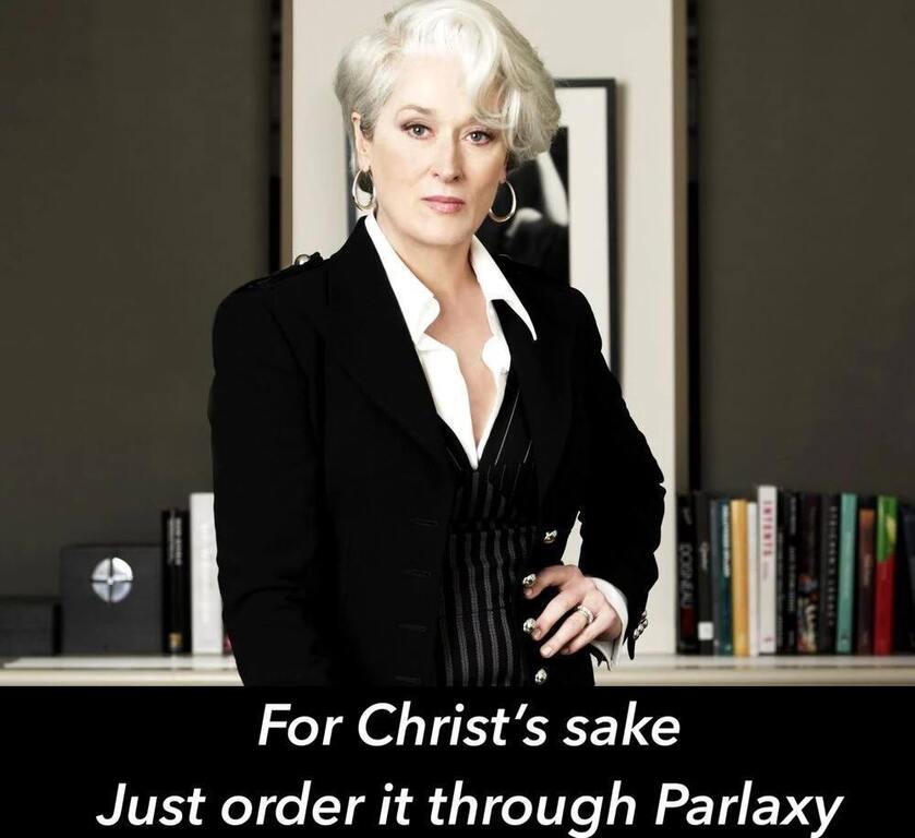 Just order it through Parlaxy